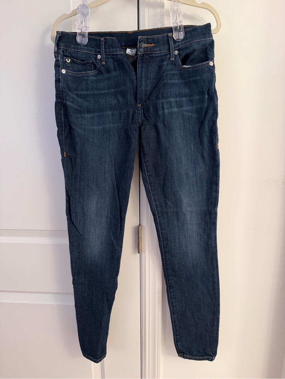 True Religion Halle Mid-Rise Super Skinny Jeans – Women’s Size 29